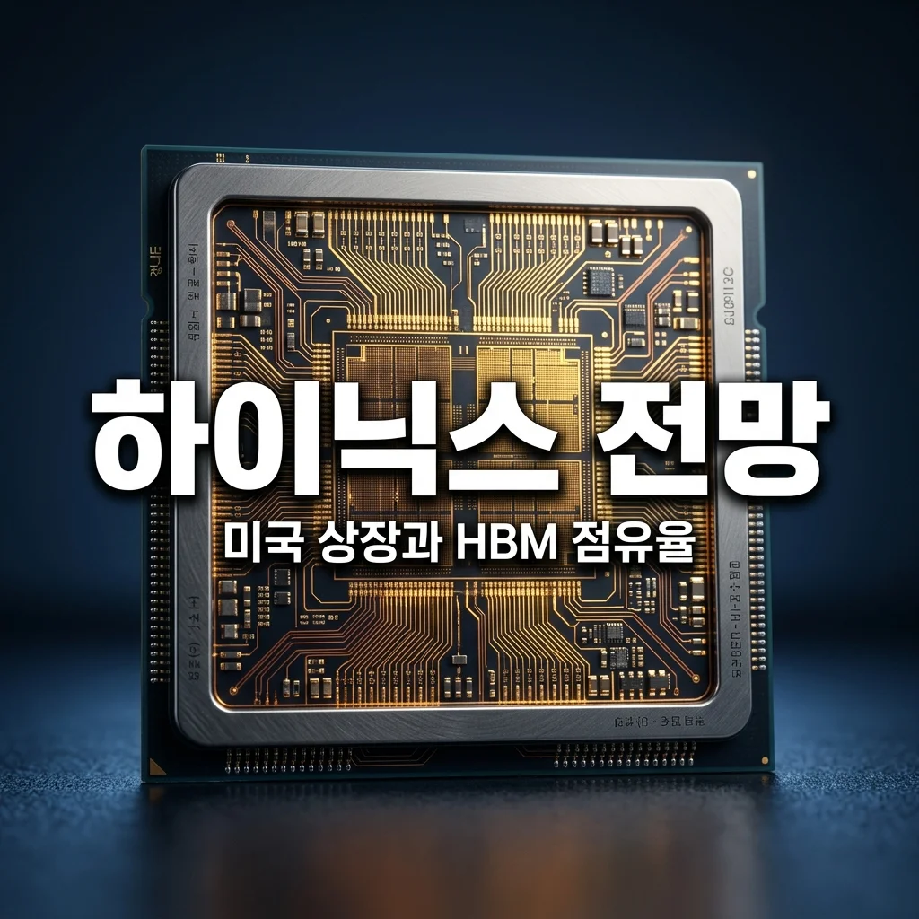 SK하이닉스 미국 상장설과 HBM 점유율 분석, 2026 주가 전망은?