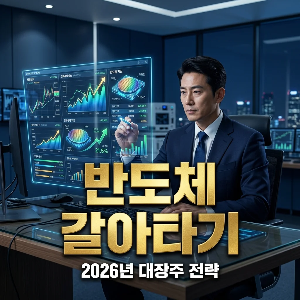 SK하이닉스 매도 후 삼성전자 갈아타기? 2026년 반도체 대장주 투자 전략