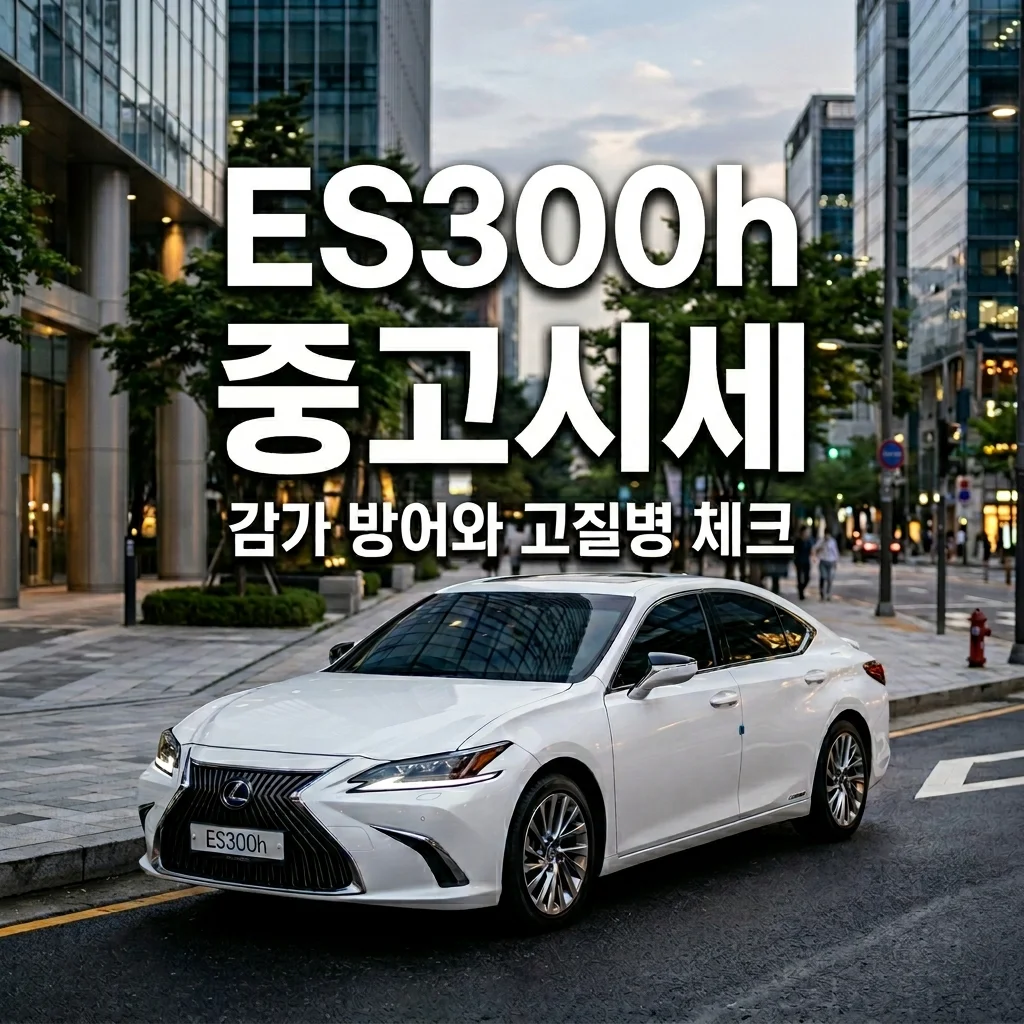렉서스 ES300h 중고차 시세 및 고질병 가이드: 감가 방어 끝판왕인 이유