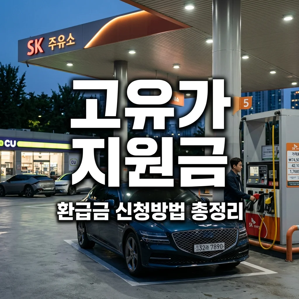 2026 고유가피해지원금 신청방법 및 환급금 조회 (대상자 확인)