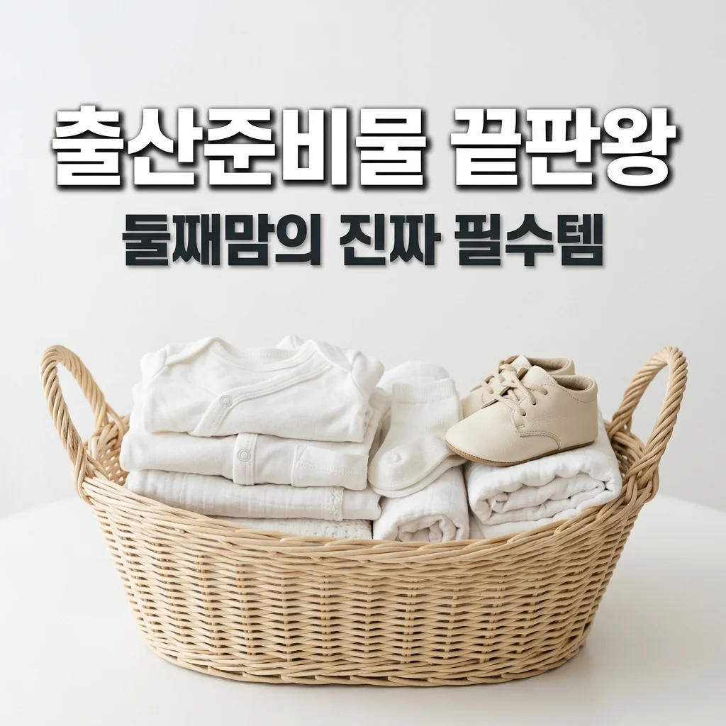 둘째 맘이 추천하는 출산준비물 리스트: 진짜 필요한 필수템만 쏙쏙