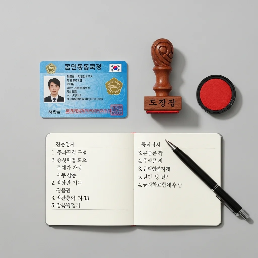 매도용 발급 시 꼭 챙겨야 할 준비물