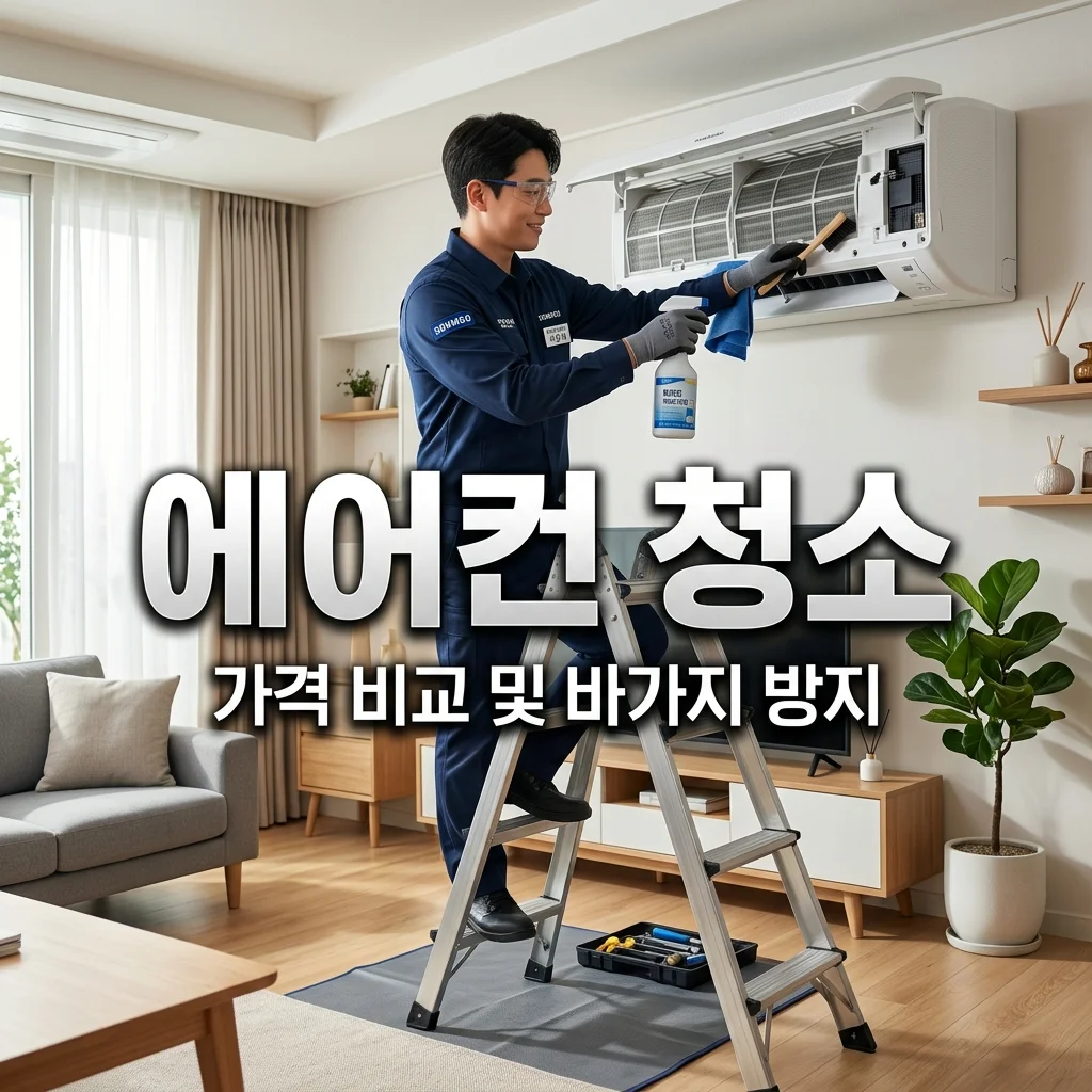 에어컨 청소 가격 총정리! 스탠드 벽걸이 투인원 평균 견적과 바가지 피하는 법