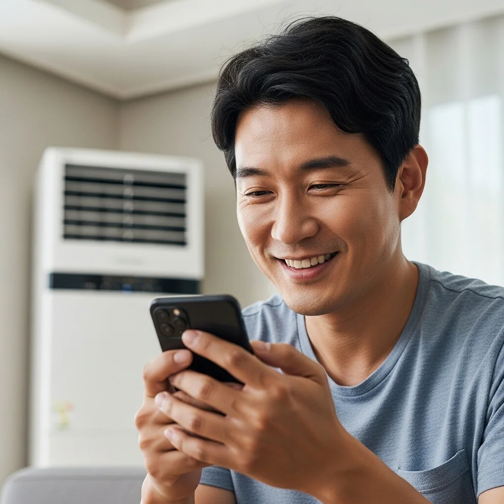 에어컨 청소 예약, 이렇게 하시면 편해요!
