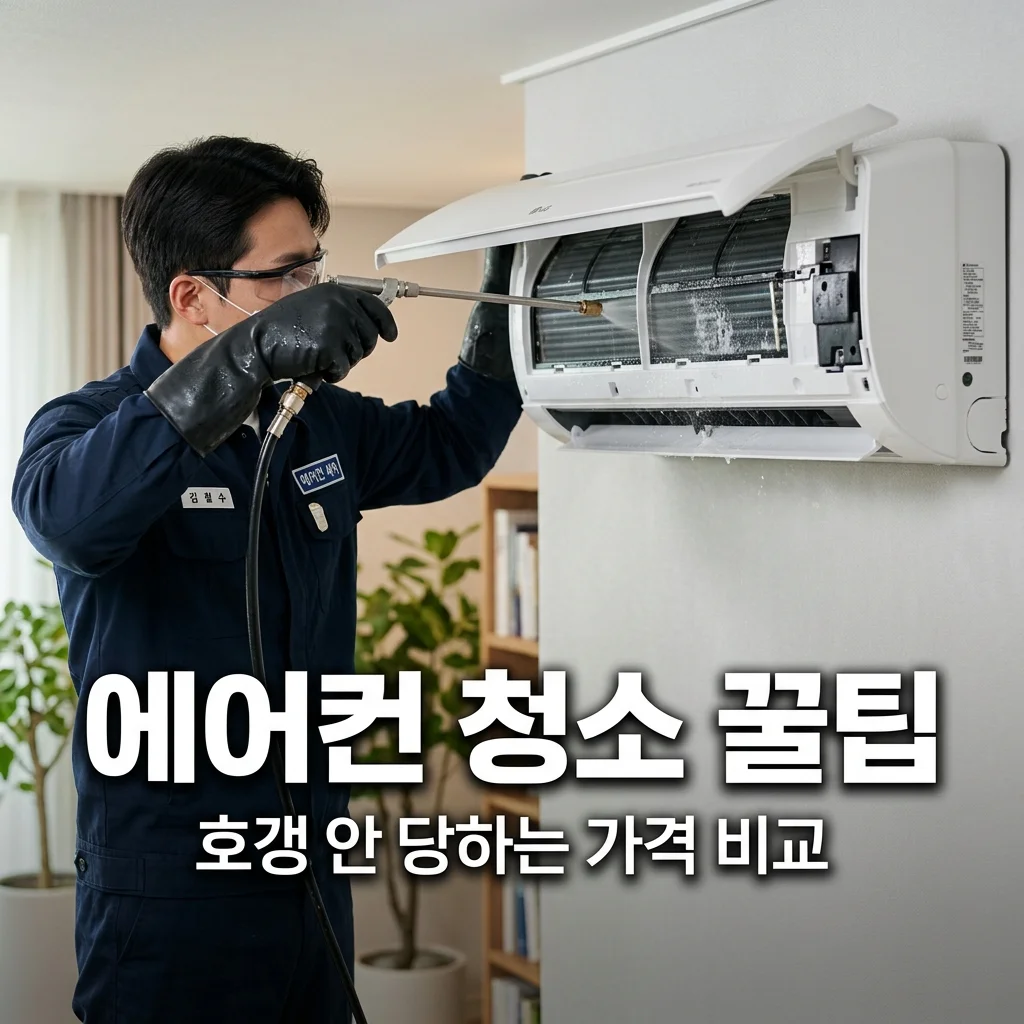 에어컨 청소 가격 완전 분해 곰팡이 냄새 제거 및 호갱 방지 꿀팁