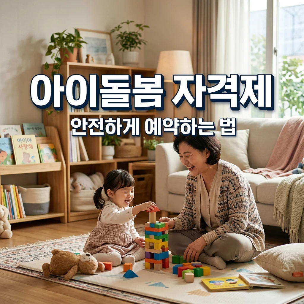 2026 아이돌봄 자격제 전격 시행! 국가자격 확인하고 안전하게 예약하기