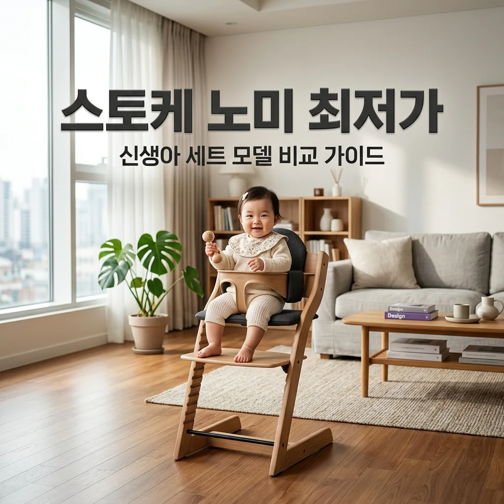 스토케 노미 하이체어 신생아 세트 모델별 최저가 비교 및 구매 가이드