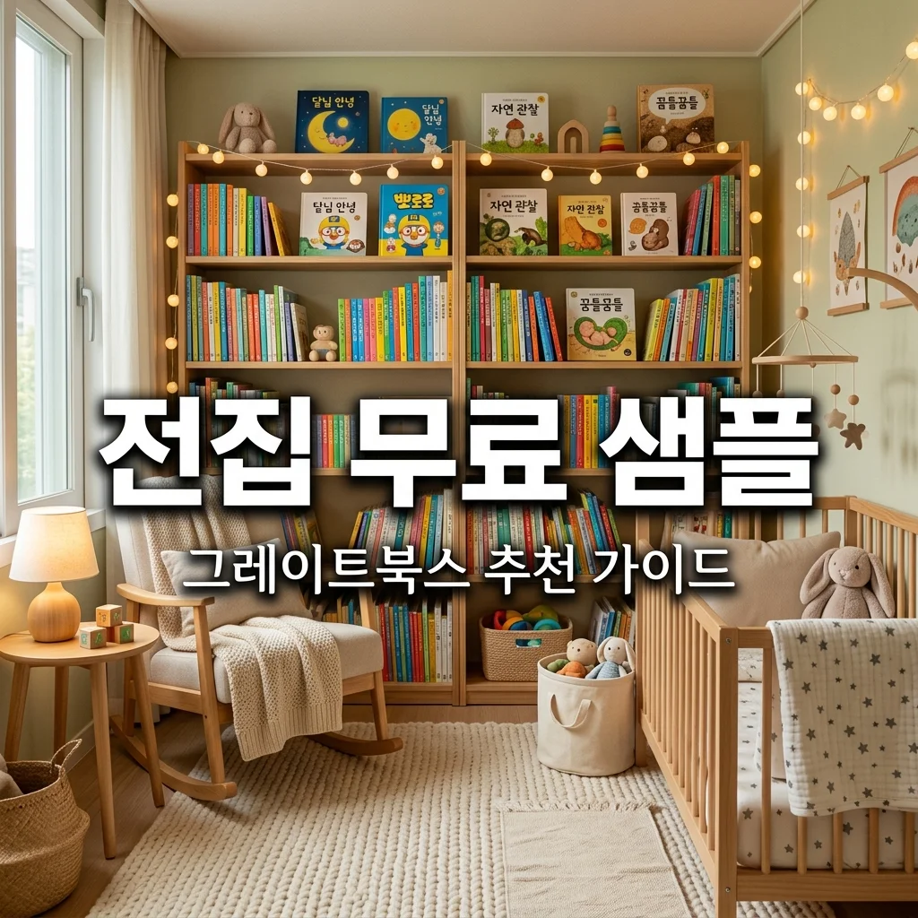 유아 전집 추천 그레이트북스 베스트 브랜드 및 무료 샘플 신청 가이드