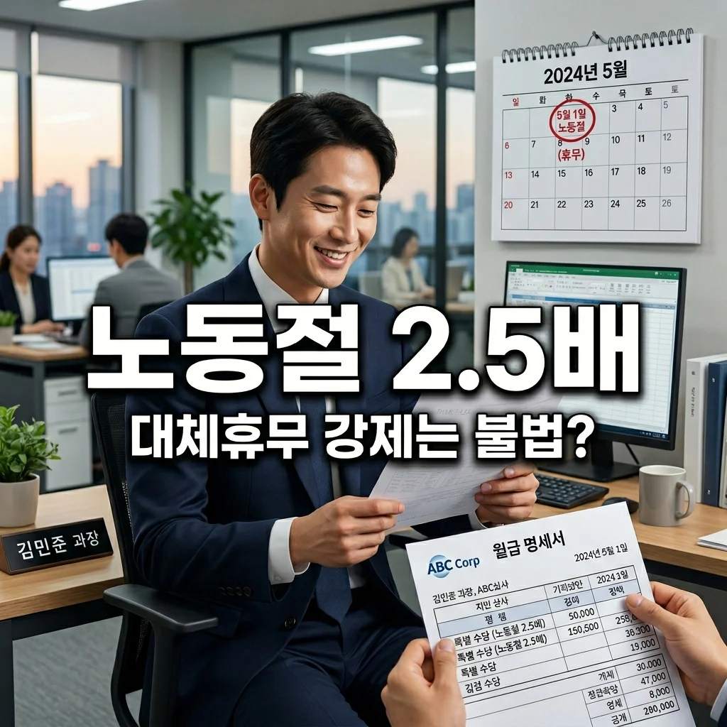 노동절 2.5배 수당 vs 대체 휴무 강제 지정, 불법일까? 2026년 최신 가이드