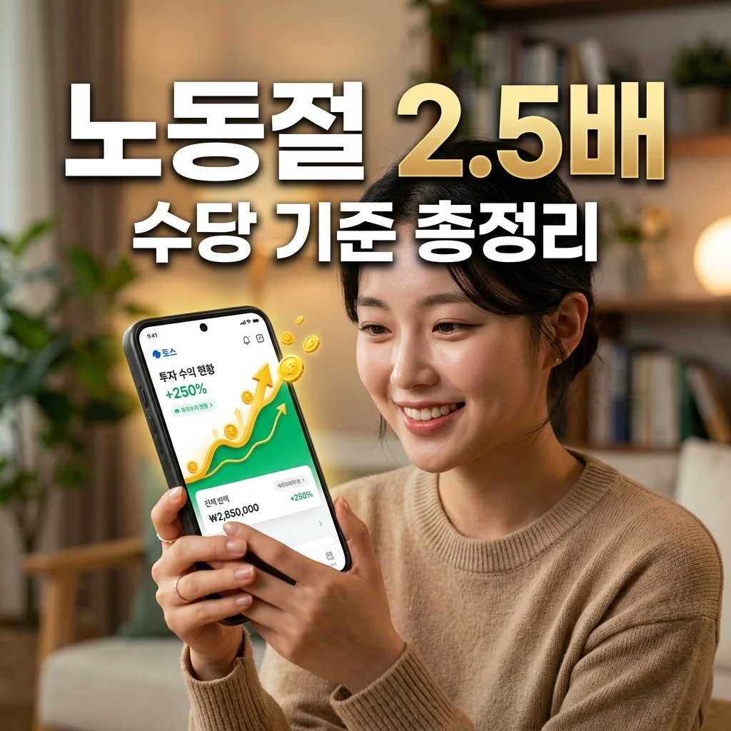 노동절 2.5배 수당, 알바·단기 파트타임 적용 기준 및 계산법 총정리