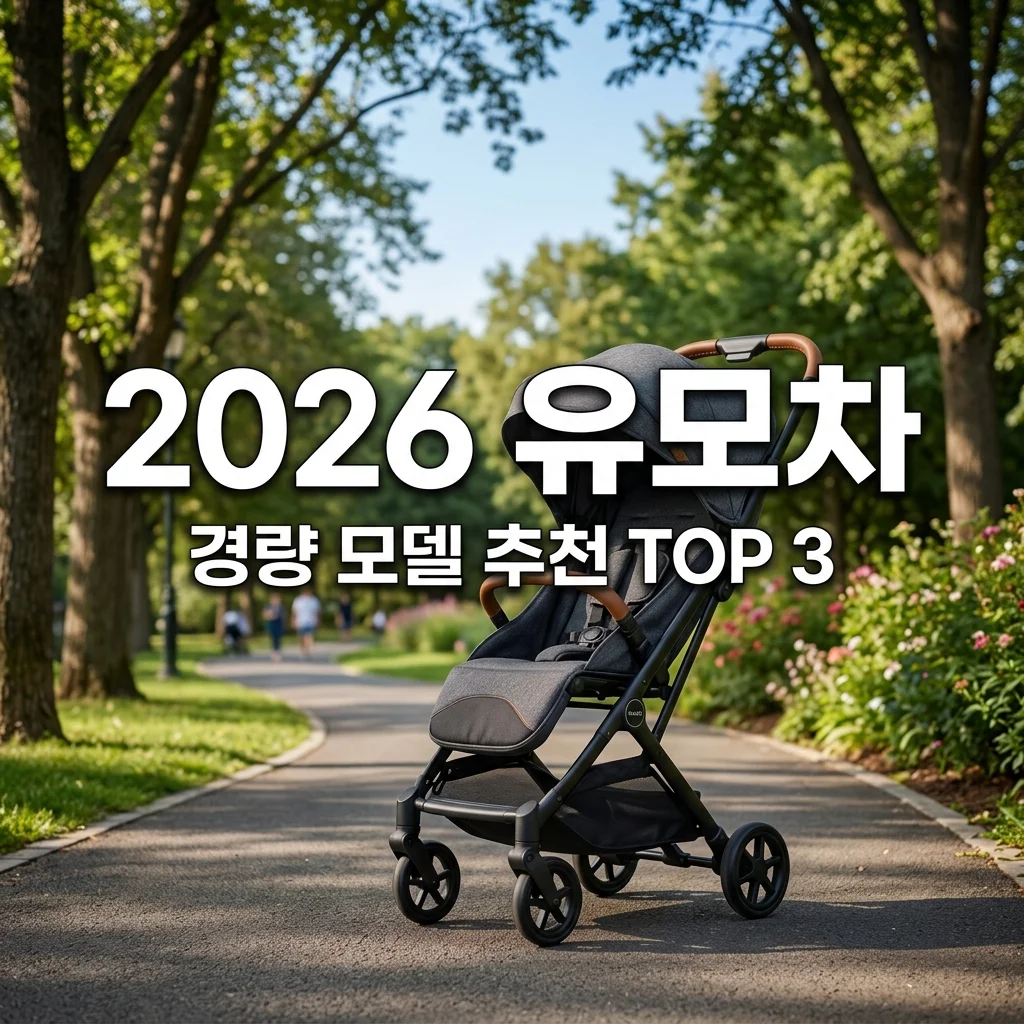 2026 휴대용 유모차 추천 TOP 3 | 신형 경량 모델 실사용 후기 비교