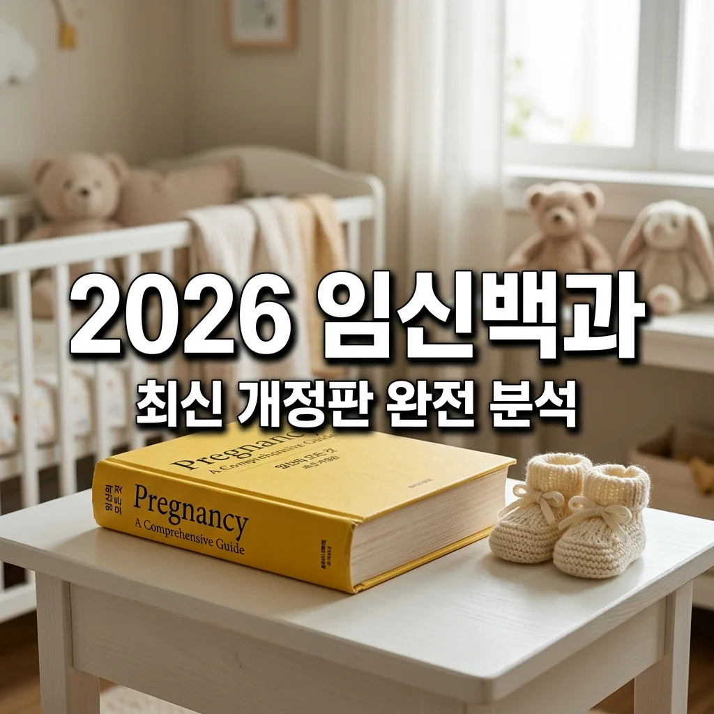임신 출산 대백과 2026 최신 개정판 핵심 정보 및 구매 가이드