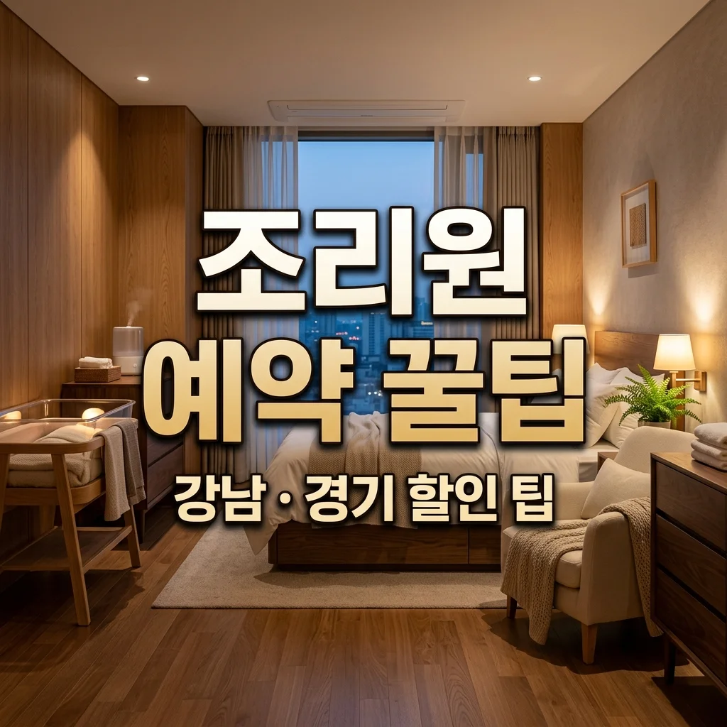 강남 경기 산후조리원 예약 시기 및 인기 업체 투어 할인 꿀팁 총정리