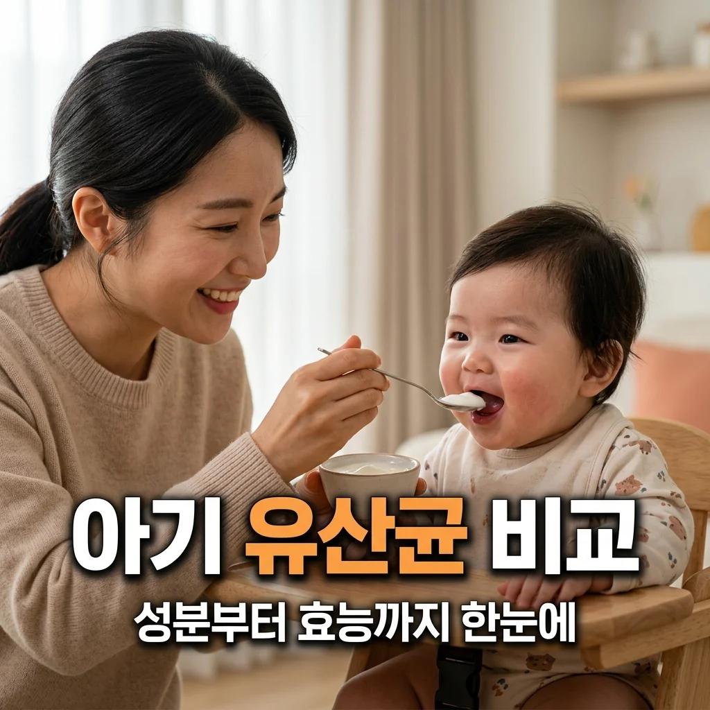 아기 유산균 브랜드 성분 비교 분석: 락피도 vs 바이오가이아 vs 닥터에디션 완벽 정리