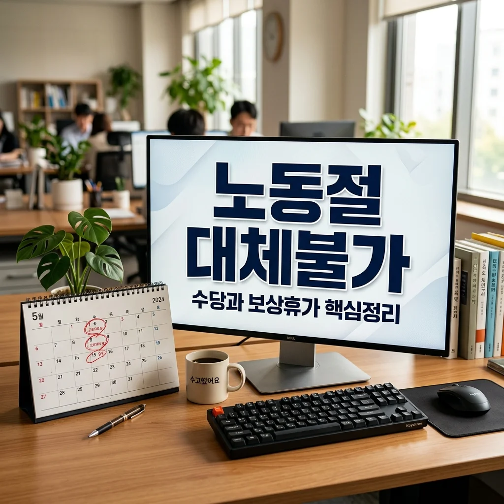 노동절 대체휴일 안 되는 이유! 보상휴가 강제 지정 불법 여부 완벽 정리