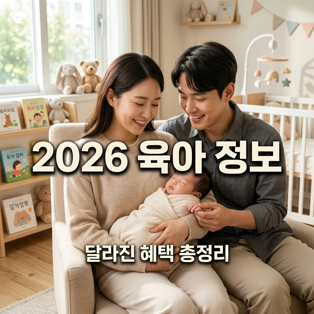 2026 임신 출산 육아 대백과 총정리: 달라진 정책과 혜택 5가지