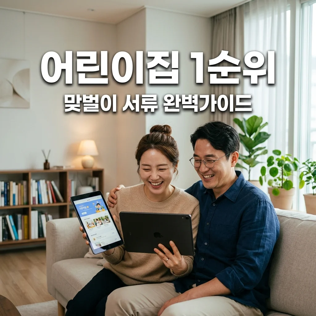 어린이집 입소 대기 1순위 만들기! 맞벌이 증빙 서류 완벽 정리 가이드