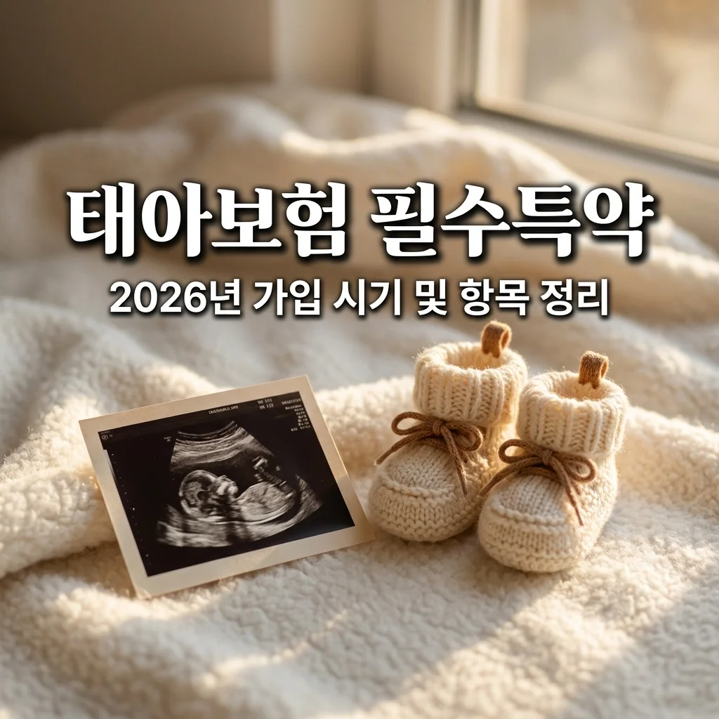 2026년 태아보험 필수 특약 가이드 | 이것만은 꼭 넣으세요