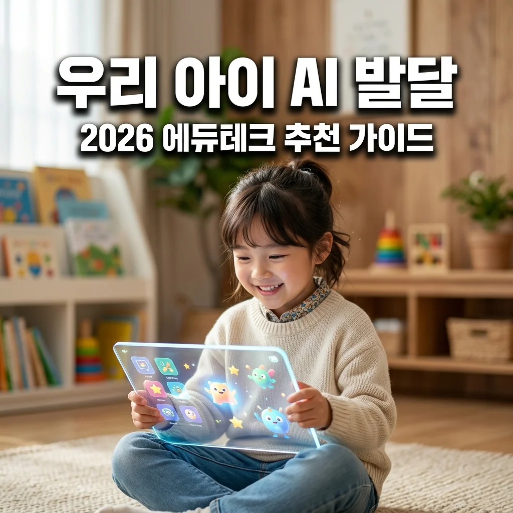 우리 아이 발달 단계 AI 분석법 및 2026 추천 에듀테크 앱 Best 5