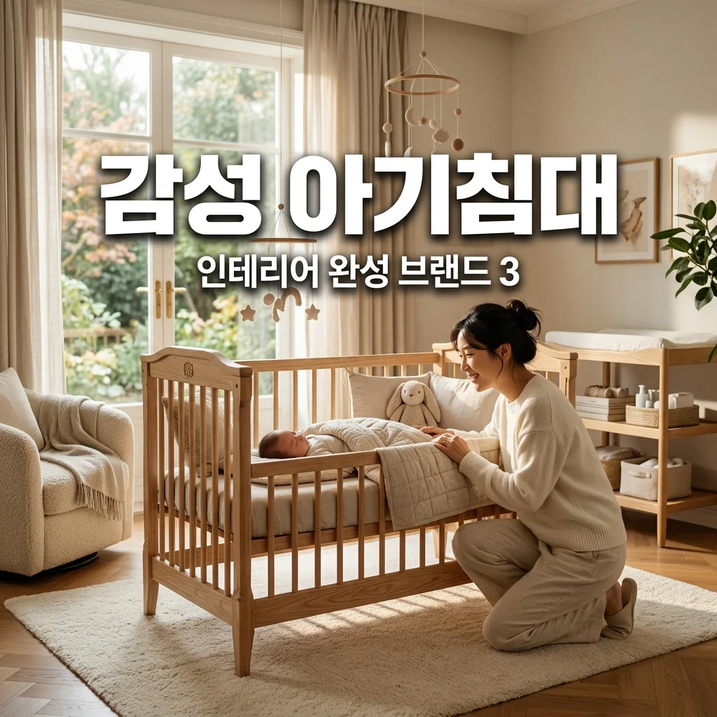 인테리어 해치지 않는 프리미엄 아기 침대 브랜드 추천 TOP 3