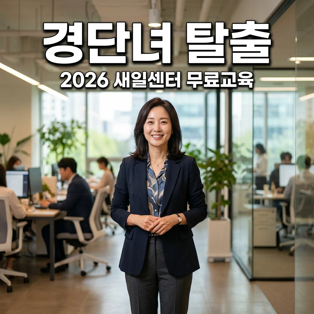2026 새일센터 무료 직업훈련 베스트 5 | 경단녀 재취업 성공 가이드