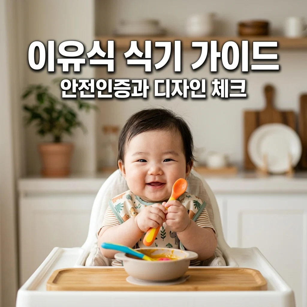 유아 식기 세트 추천! 안전 인증 인체공학 디자인 아이 주도 이유식 성공법