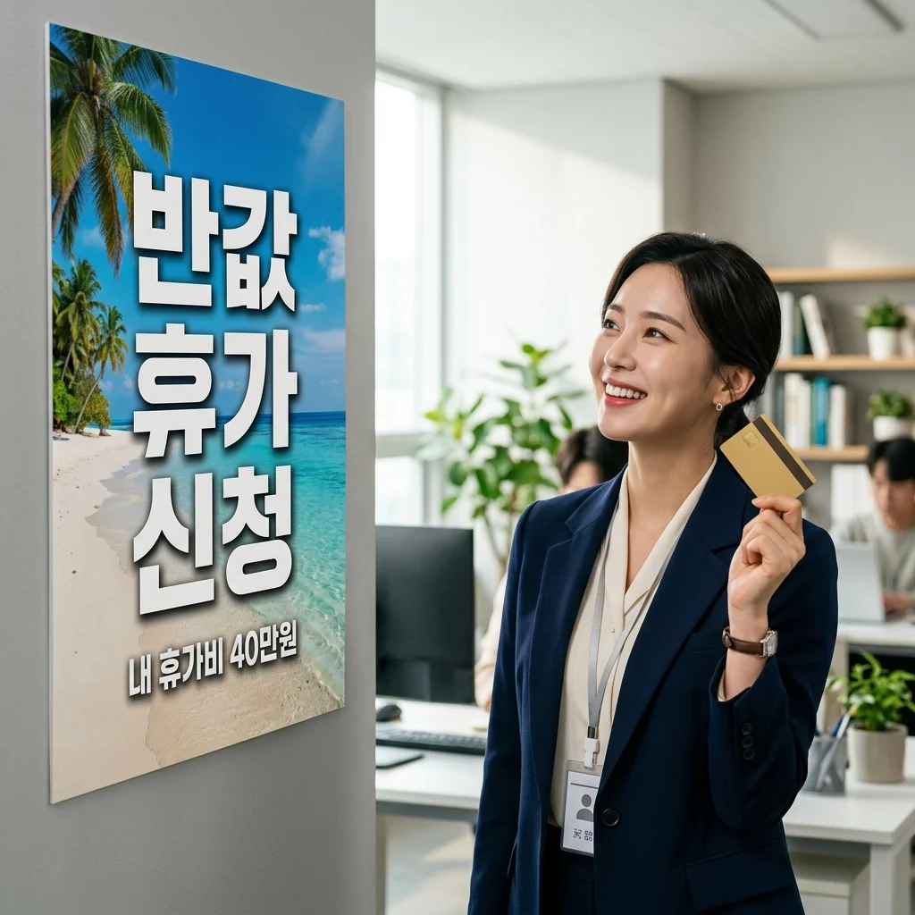 2026 근로자 휴가 지원 사업 신청방법 | 10만원 더 받는 반값 휴가 꿀팁