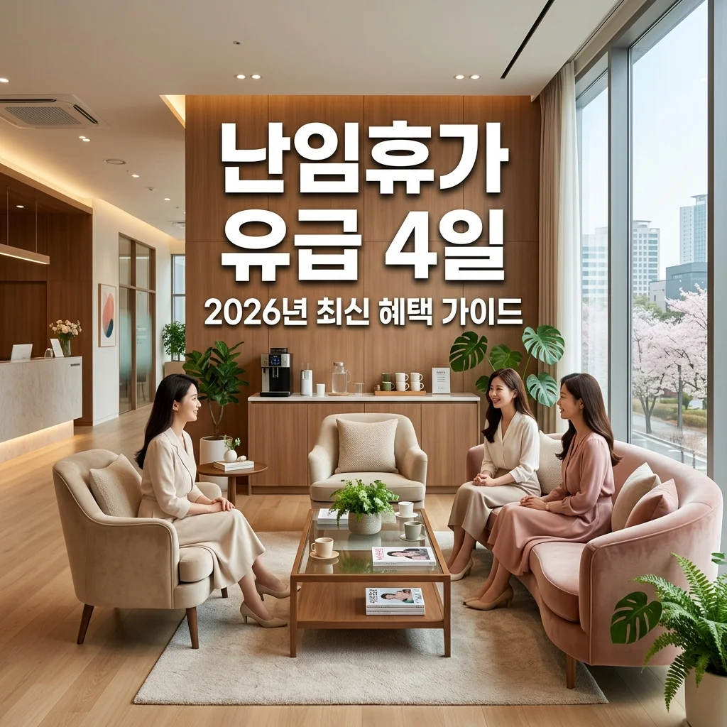 난임치료휴가 급여 확대! 유급 4일 신청 조건 및 시술 전 체크사항
