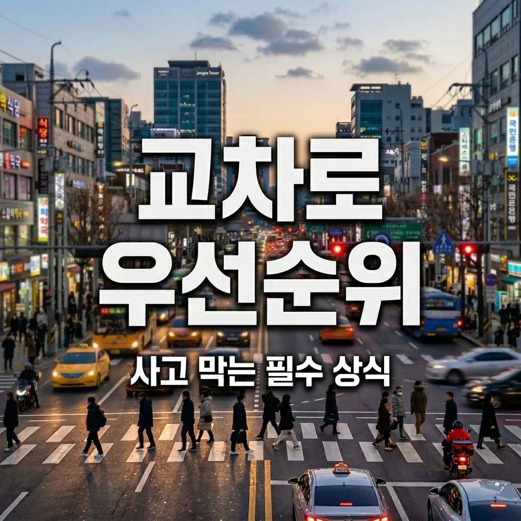 비보호 좌회전 우회전 우선순위 총정리! 사고 시 과실과 단속 기준은?