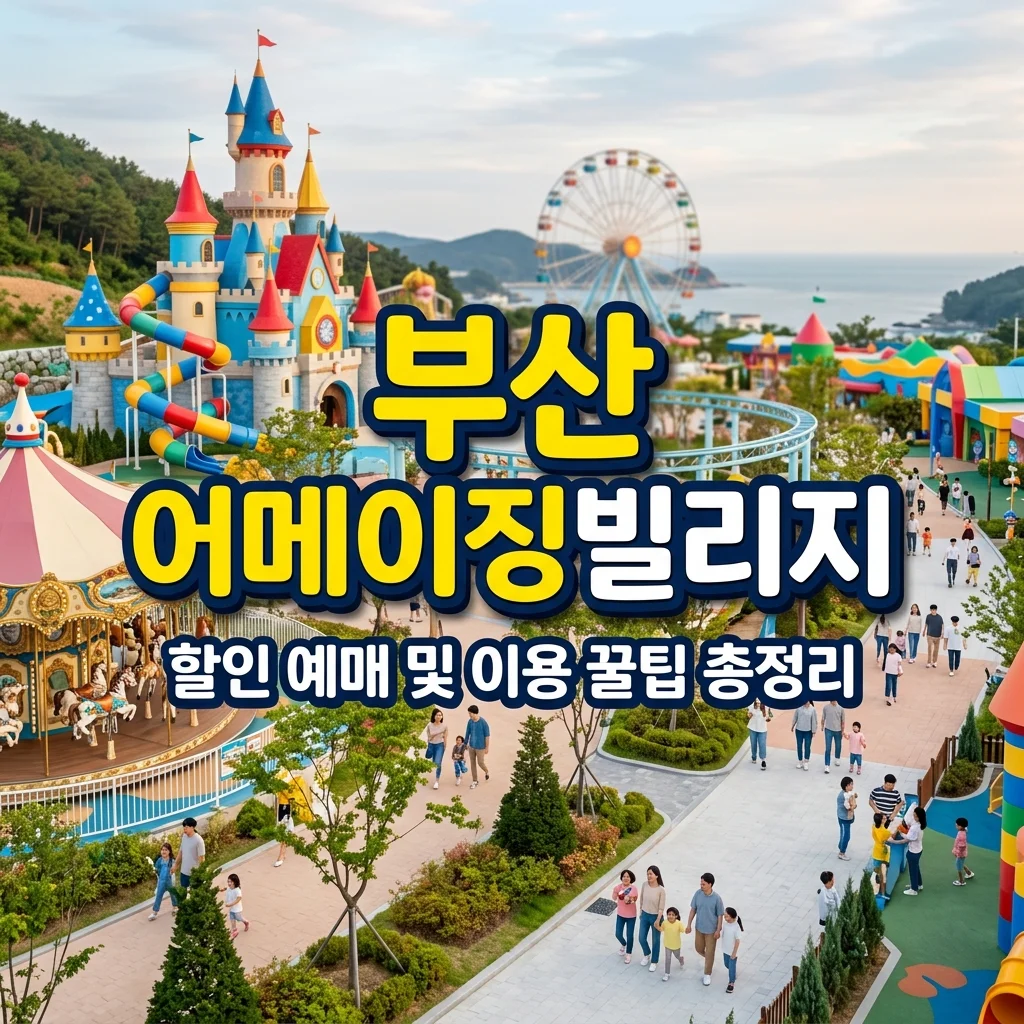 부산 어메이징빌리지 할인 예매 방법! 아이와 가볼만한곳 완벽 가이드
