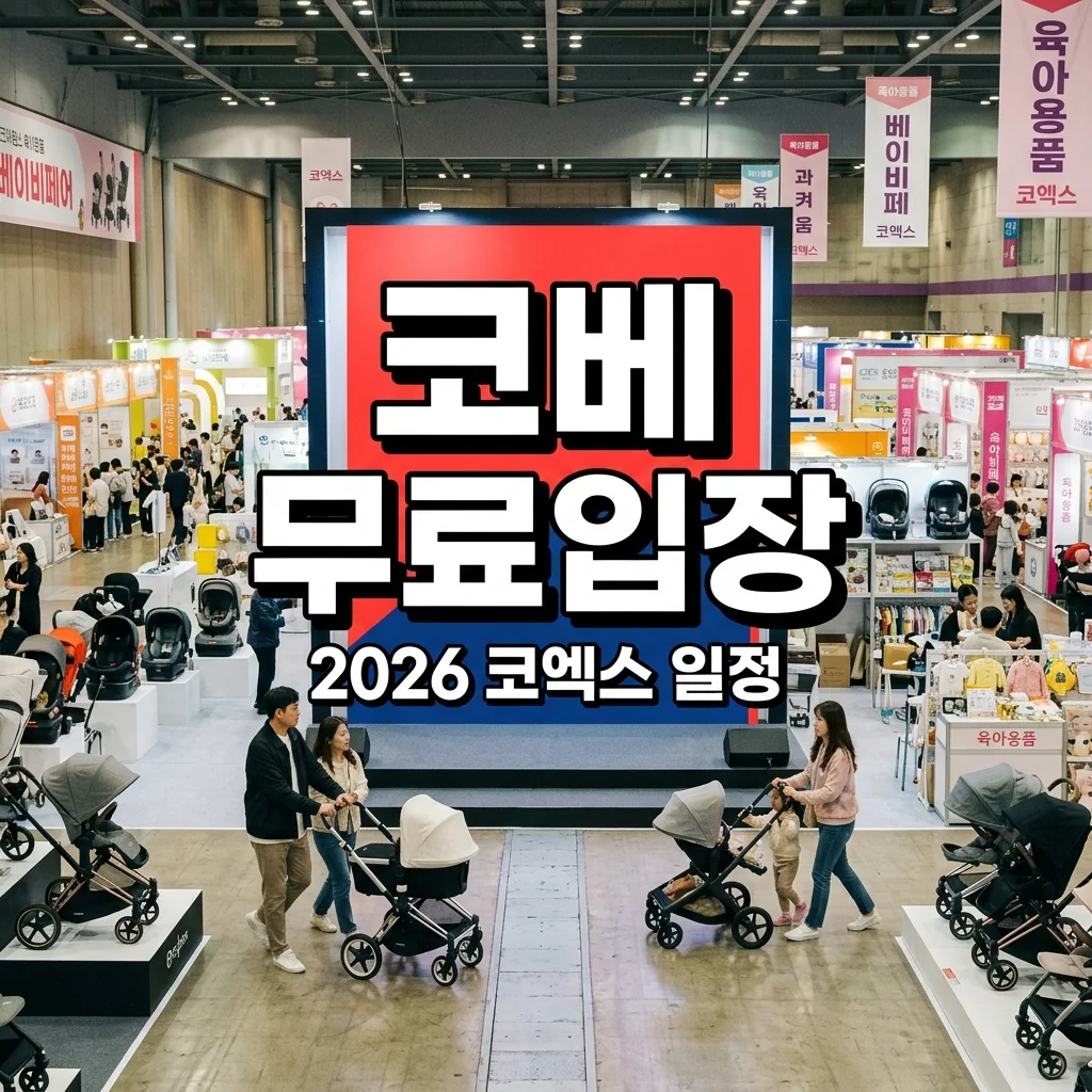 2026 코엑스 베이비페어 일정 및 사전등록 무료입장 신청 가이드