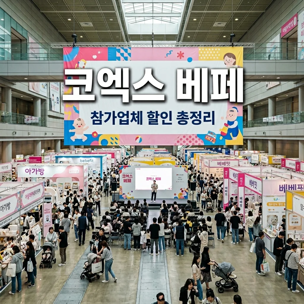 코엑스 베페 참가업체 리스트 및 출산용품 할인 혜택 완벽 정리