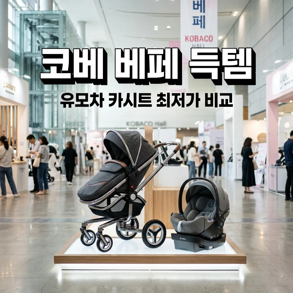 2026 코베 베페 유모차 카시트 최저가 득템! 현장 구매 혜택 비교 가이드