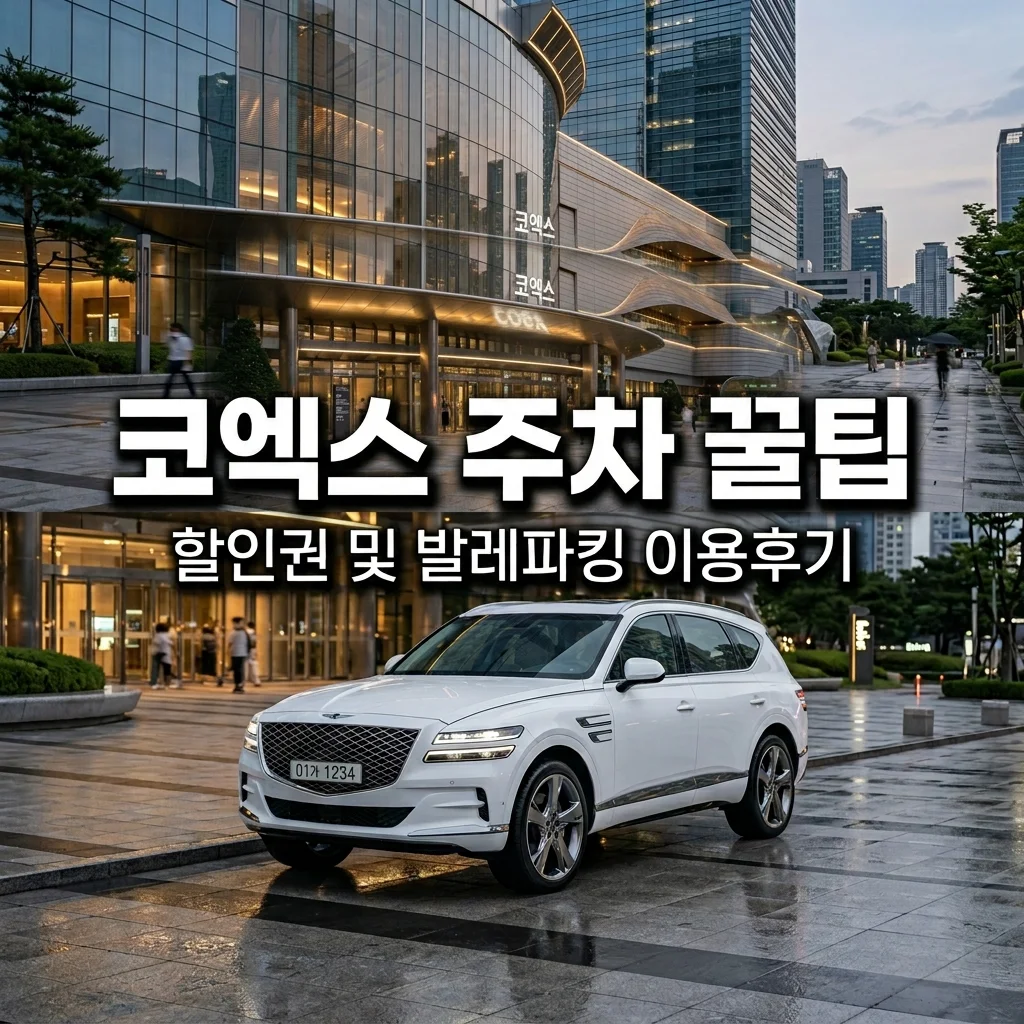 베페 코엑스 주차 할인권 구매 방법 및 카카오T 발레파킹 이용 후기