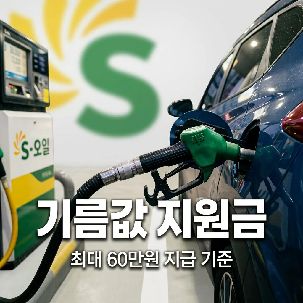 기름값 지원금 10만 원 60만 원 차등 지급! 2026 소득 기준표 완벽 비교