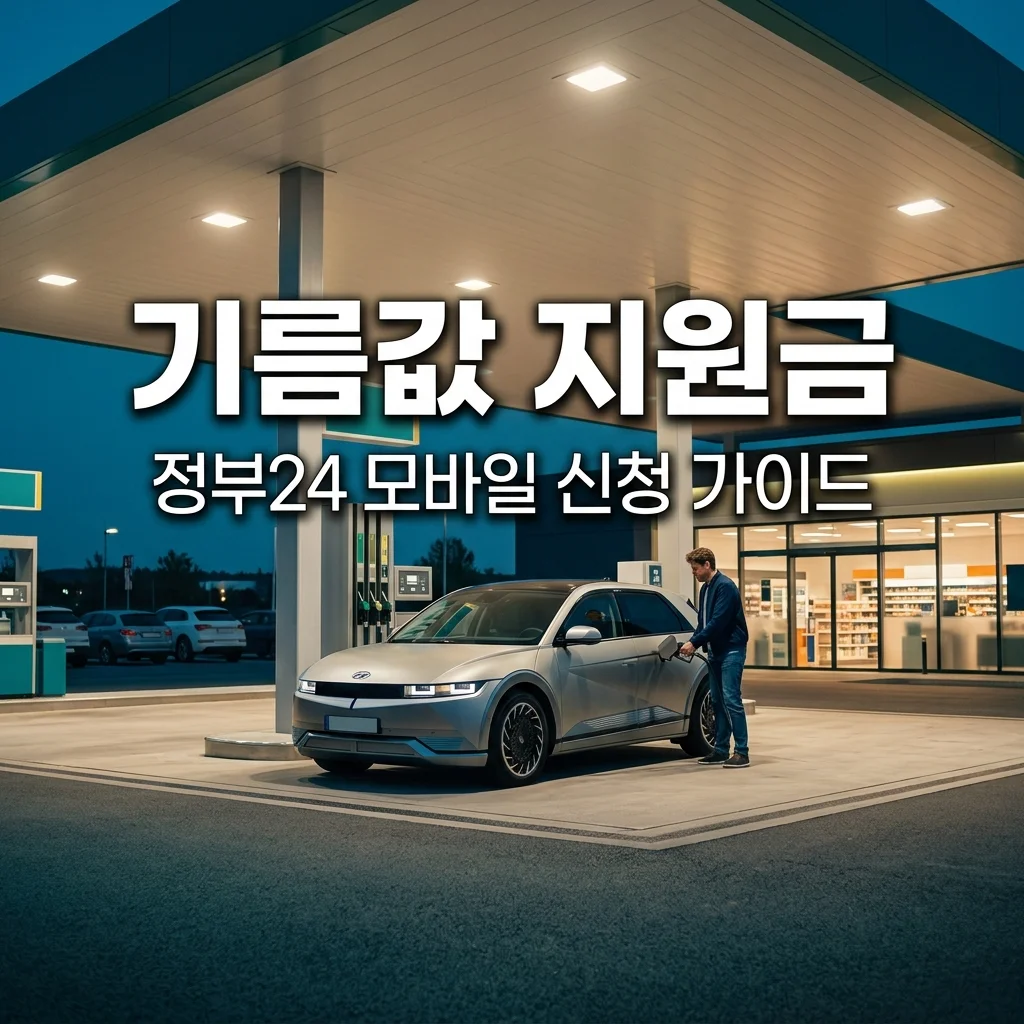기름값 지원금 신청 기간 마감 임박! 정부24 모바일 바로 신청하기