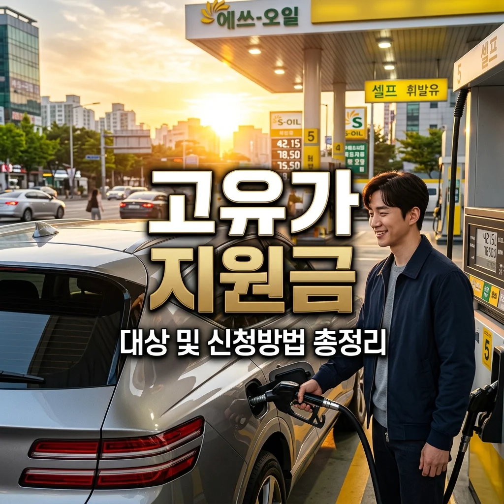 고유가 피해지원금 신청 방법 및 대상 총정리! 기름값 지원 중복 수혜 즉시 확인