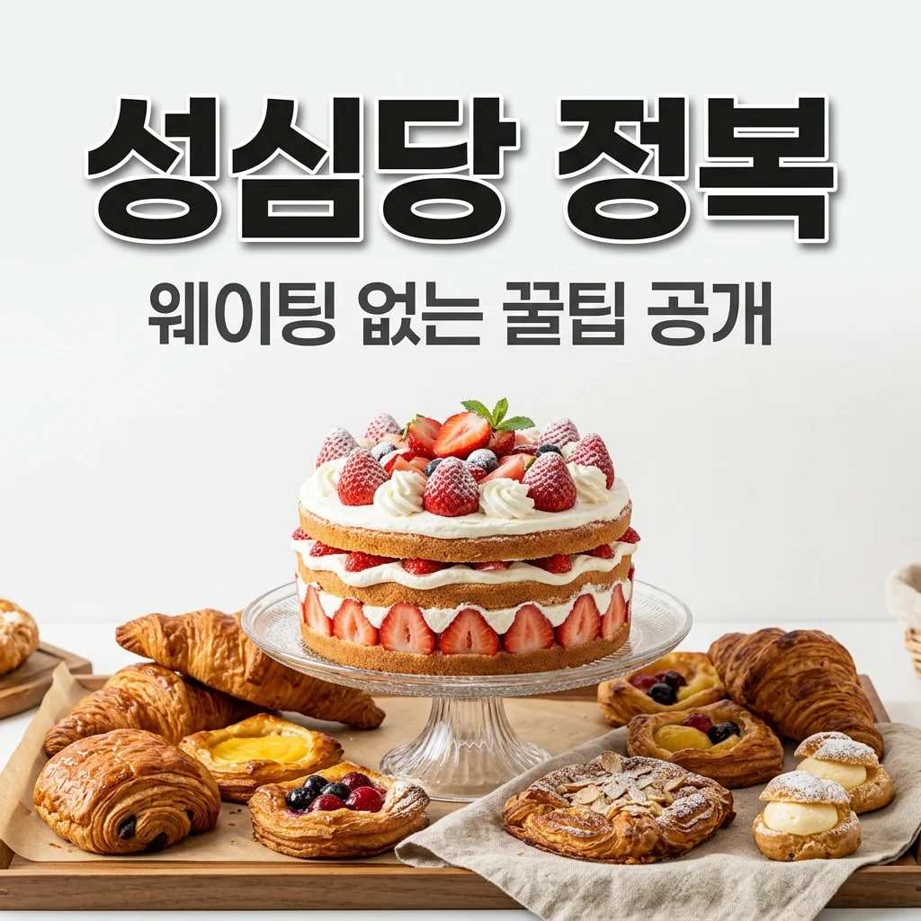 성심당 웨이팅 꿀팁 & 추천 메뉴 총정리: 본점 vs 롯데백화점 완벽 비교