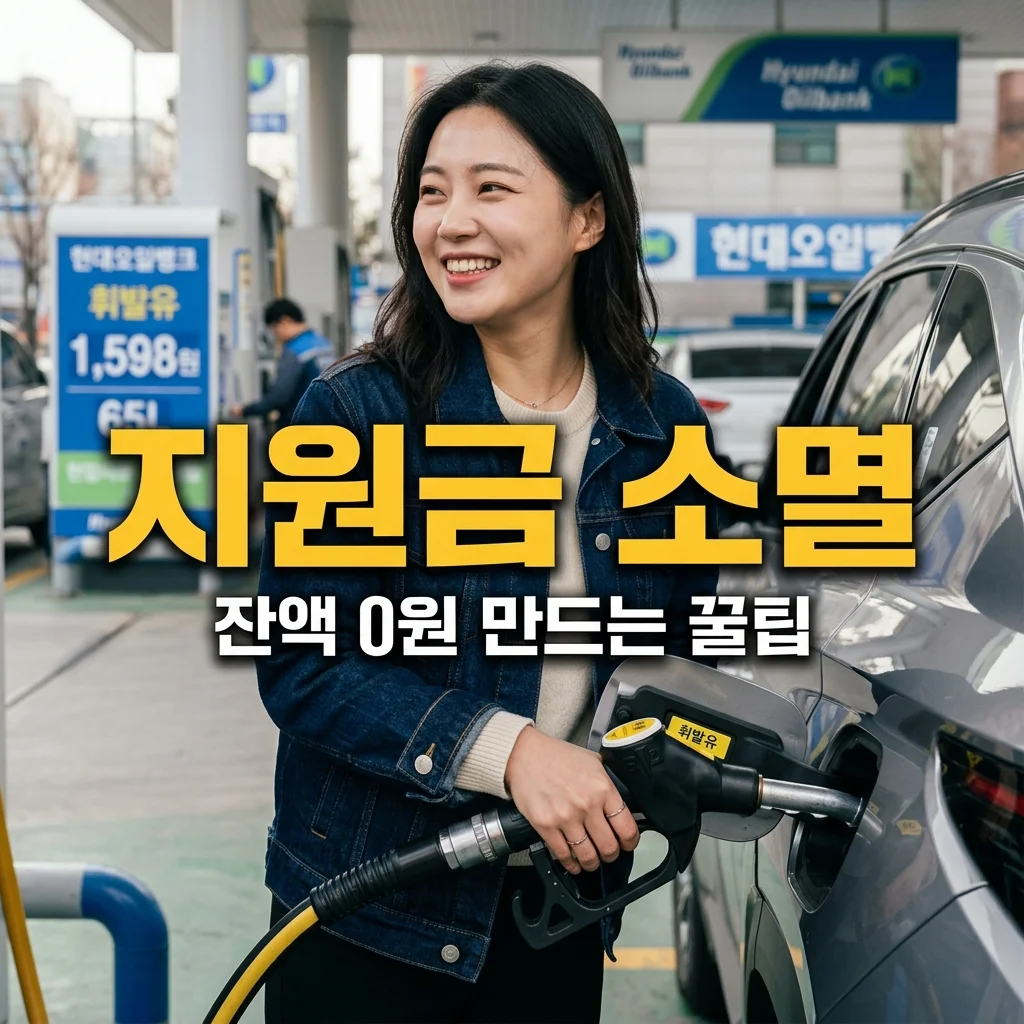 기름값 지원금 사용 기한 및 잔액 소멸 규정 총정리 (2026 최신)