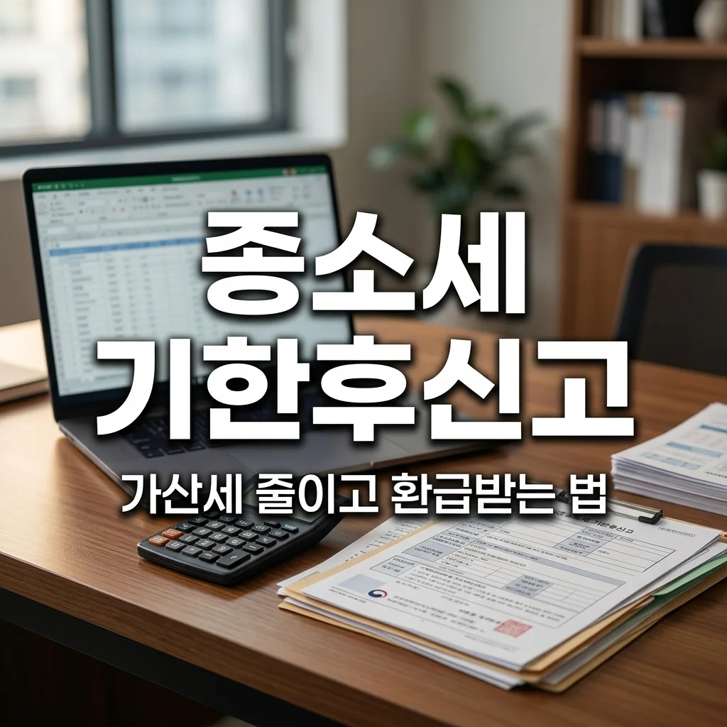 종합소득세 정기 신고 기한 놓쳤다면? 페널티 없는 추가 신청 방법 (기한 후 신고)