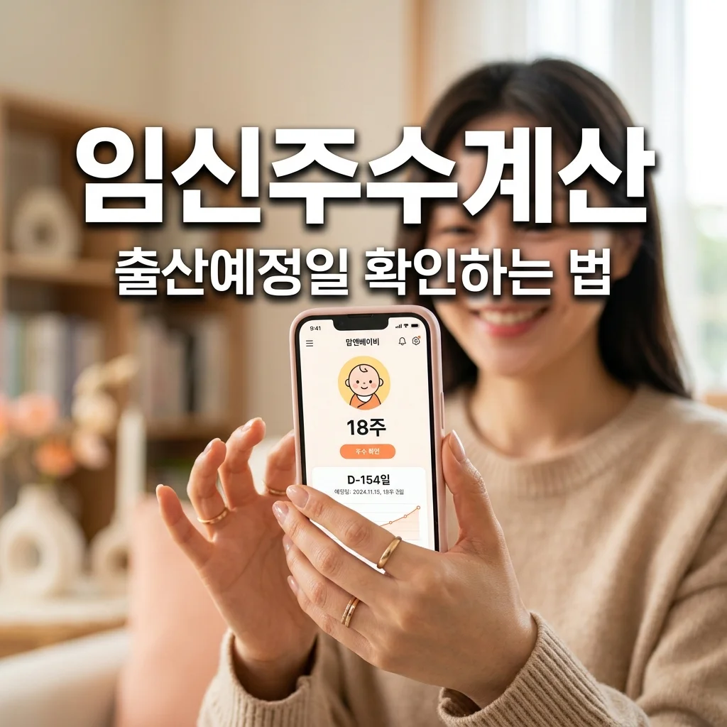 임신주수계산기 정확한 사용법과 출산예정일 계산 꿀팁 정리