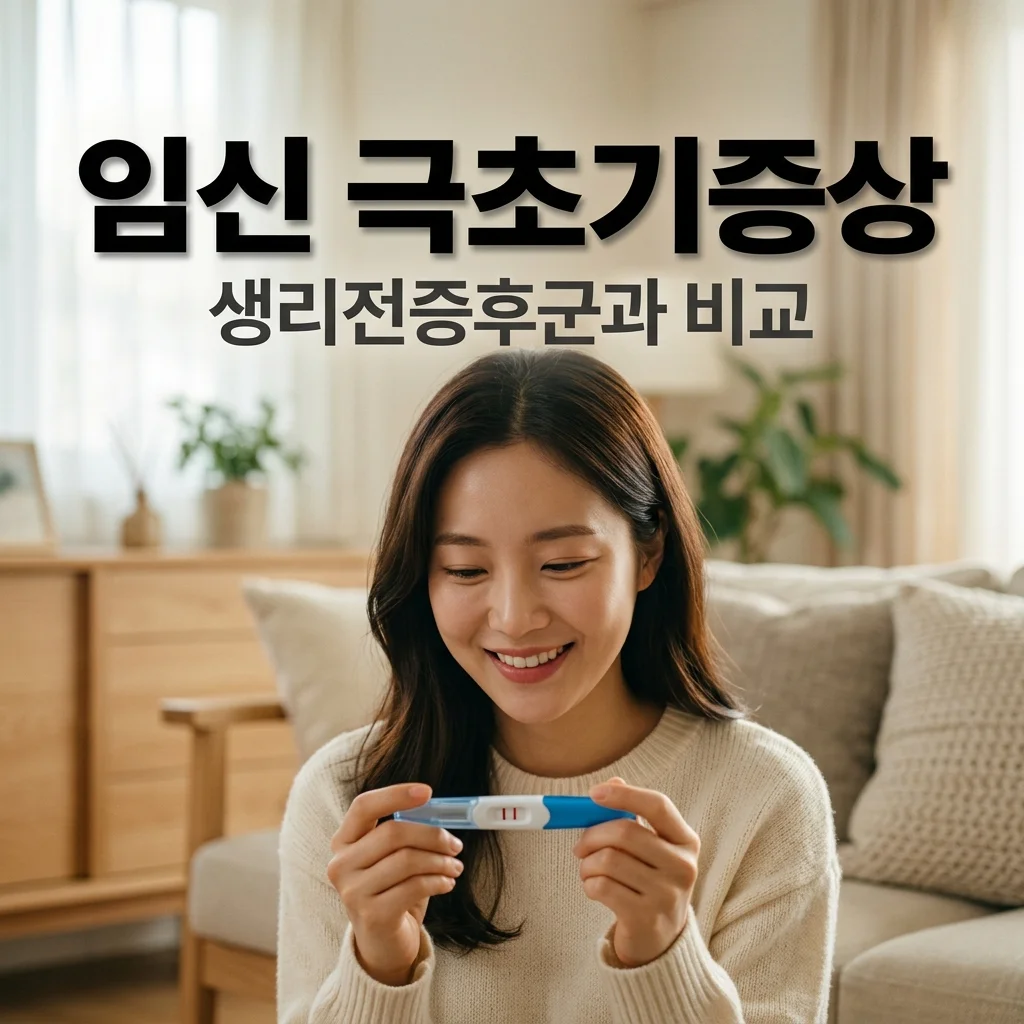 임신 극초기증상 총정리! 생리전증후군 차이와 시기별 몸의 변화