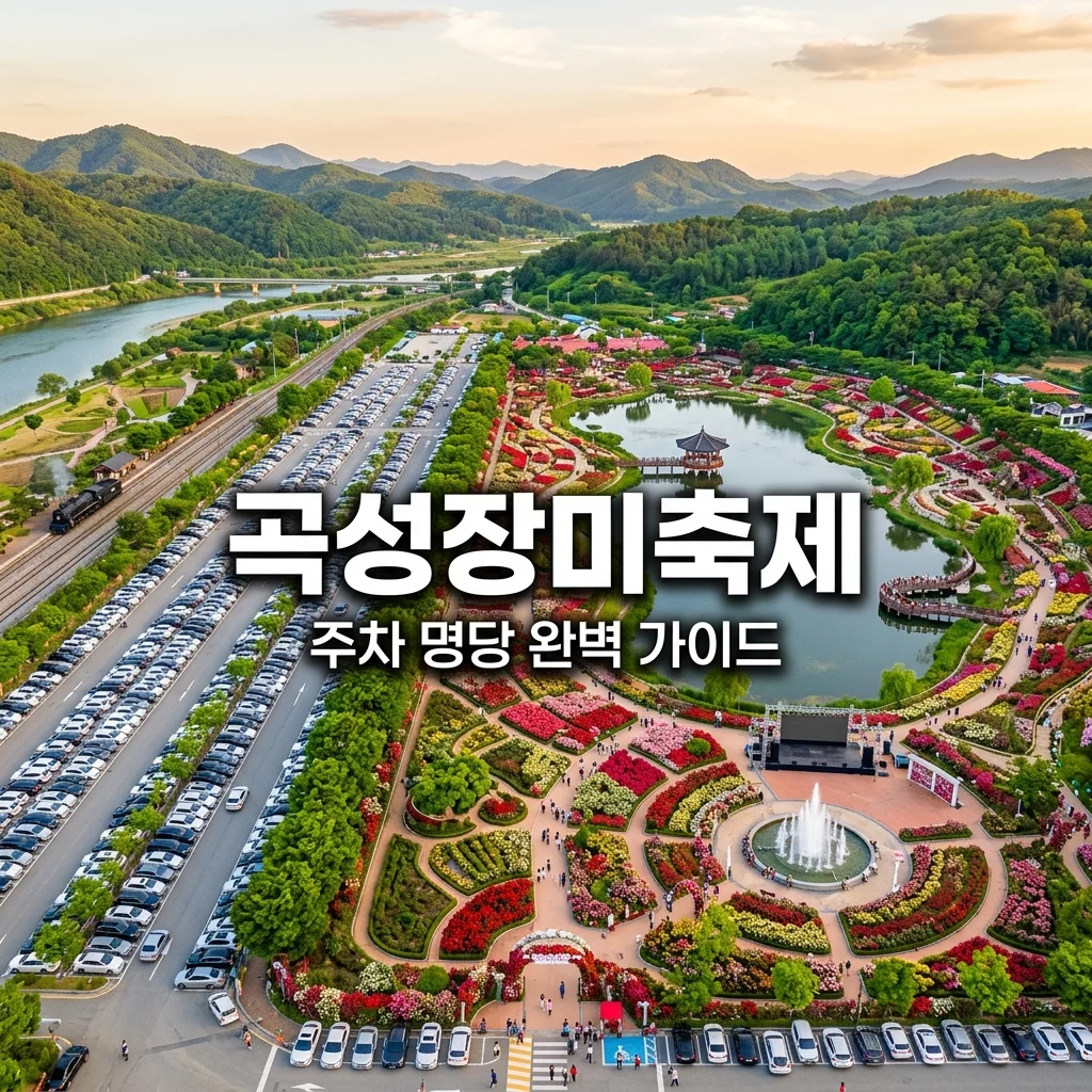 2026 곡성 장미축제 주차 걱정 끝! 행사장 인근 명당 및 무료 주차장 꿀팁