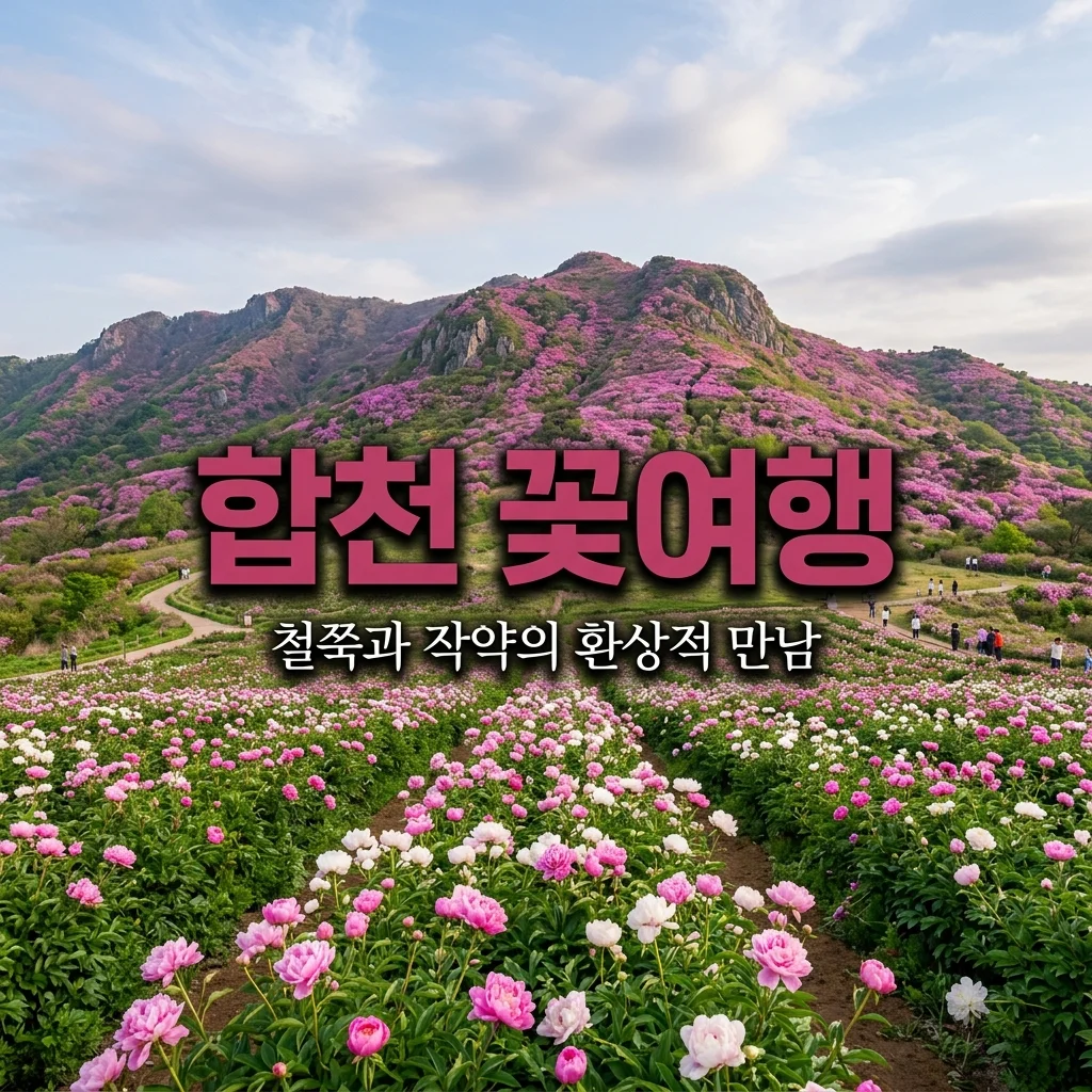 5월 합천 가볼만한곳: 황매산 철쭉 & 작약 꽃구경 당일치기 코스