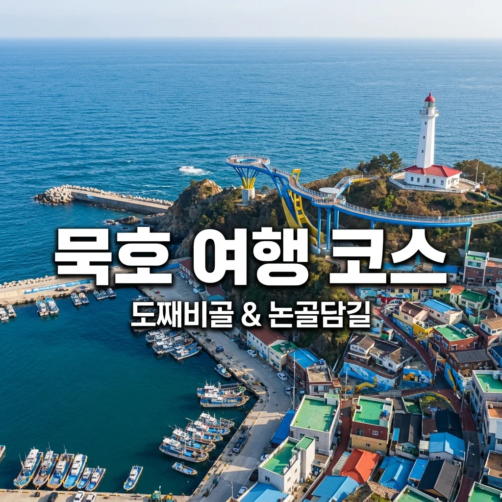 강원도 묵호 여행 코스 추천 | 도째비골 스카이밸리·논골담길 완벽 정복