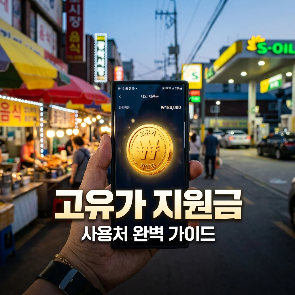 고유가 지원금 사용처 총정리! 배달앱부터 대형마트 제한까지 팩트체크