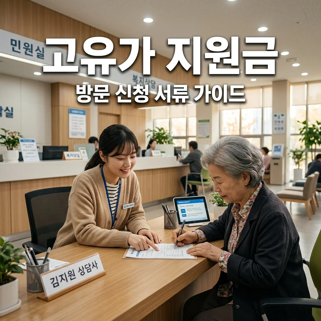 2차 고유가 지원금 방문 신청 방법: 부모님 대리 신청 서류 완벽 정리