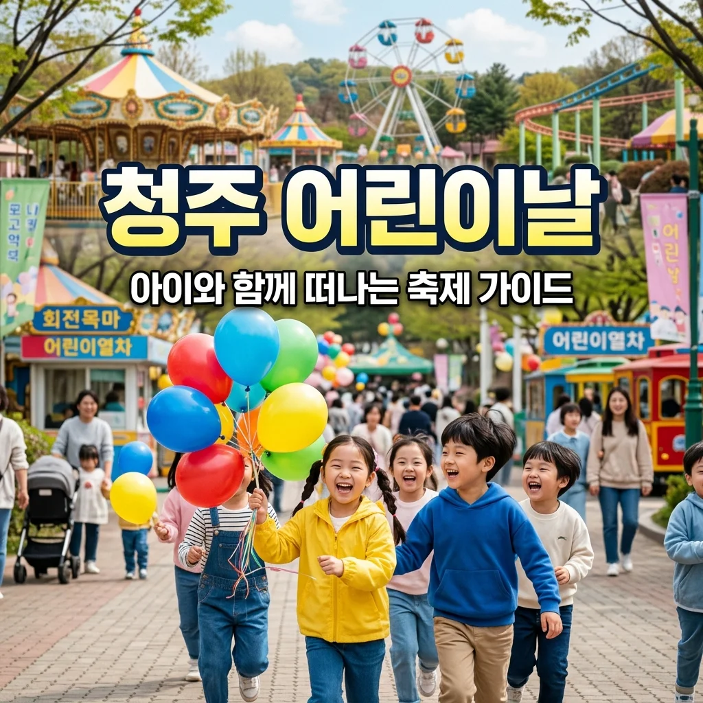 2026 청주 어린이날 행사 BEST 5 | 아이와 가볼만한곳 축제 일정 총정리