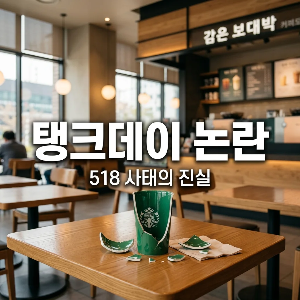 스타벅스 탱크데이 논란 총정리 | 5·18 마케팅 사태와 현재 상황