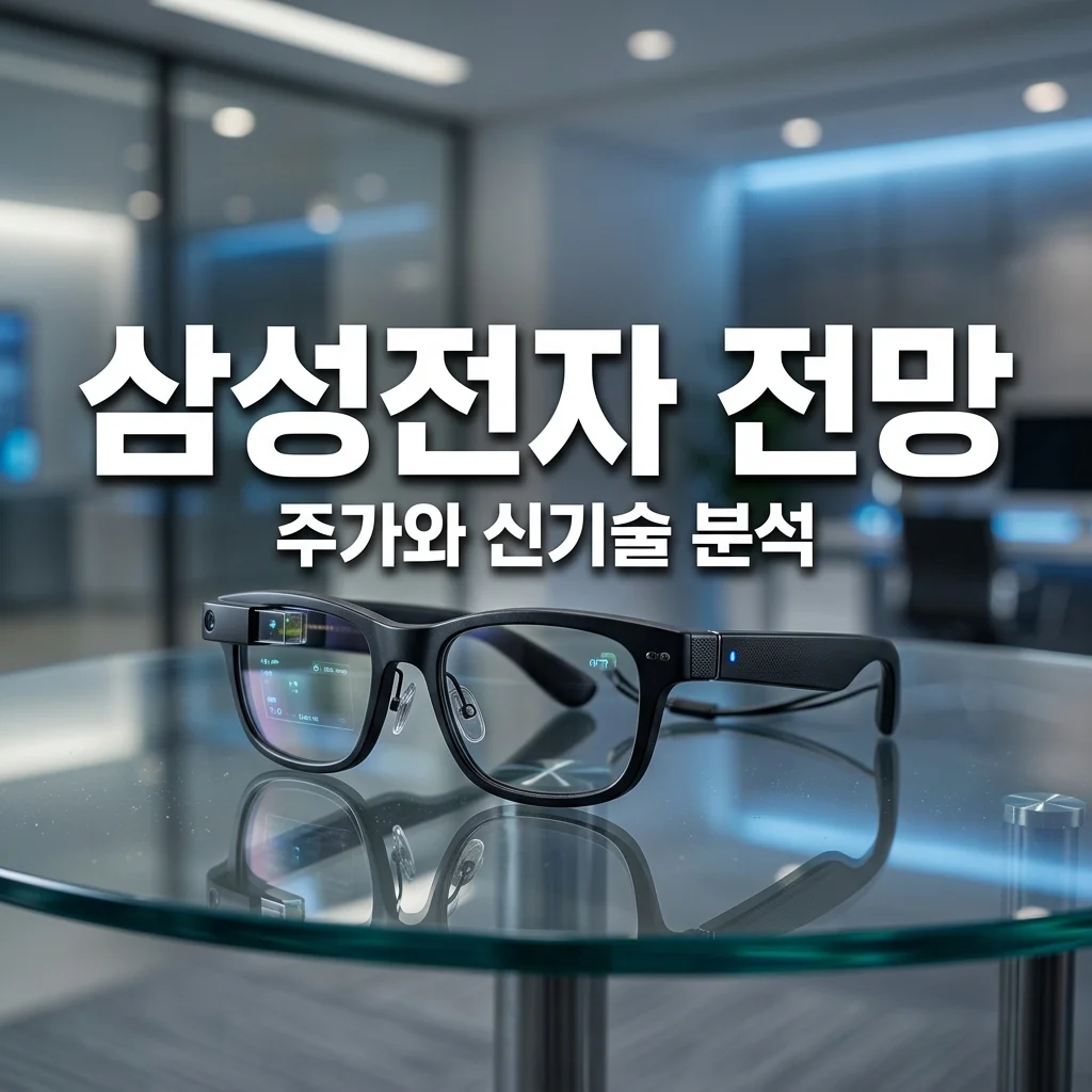삼성전자 주가 전망 및 AI 스마트 안경 출시 이슈 총정리